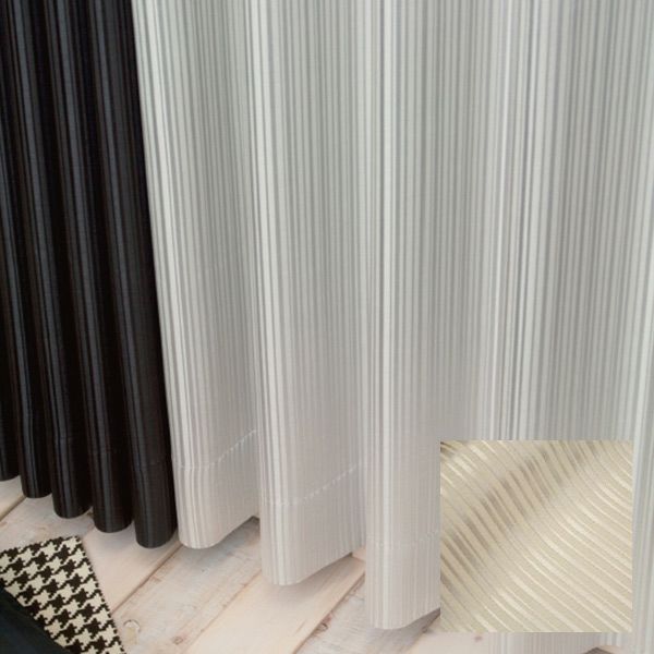 北欧デザインオーダーカーテンのAD1115（コリン）ベージュ