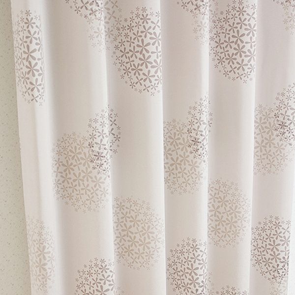 北欧デザインオーダーカーテンのAD1146（シオン）ローズ