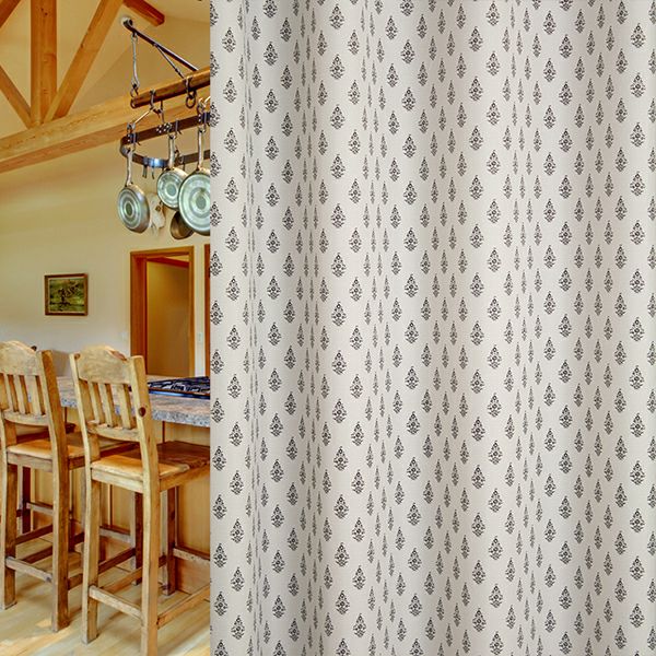 北欧デザインオーダーカーテンのAD1124（サコ）ホワイト