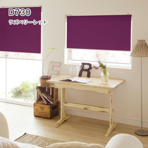 遮光1級・防炎・遮熱ロールスクリーンのD730