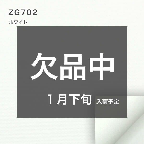 翌日出荷遮光１級・遮熱ロールスクリーンのZG702（ホワイト）