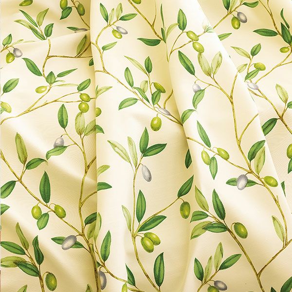 オーダーカーテン 「BE6058」 オリーブのイメージ画像