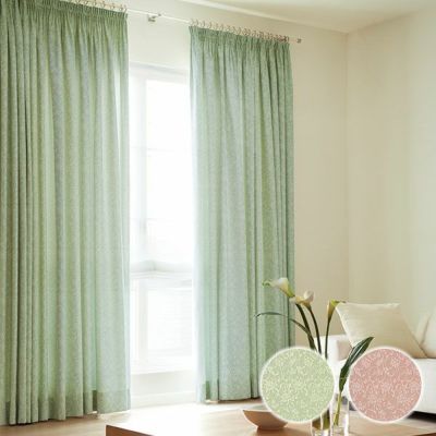 防炎オーダーカーテン 「BE6066-6067」 花唐草 やわらかいのサムネイル画像