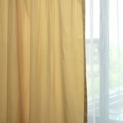 既製カーテン 4枚セット レース 無地 ストライプ ウォッシャブル 【ネイル】 幅100cmx丈135cm 4枚組のサムネイル画像
