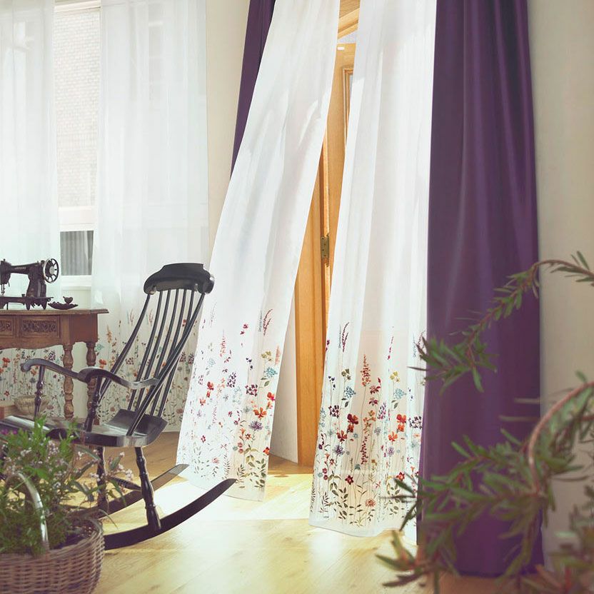 オーダーレース（絵羽柄）カーテン 「BE1174-1175」のサムネイル画像