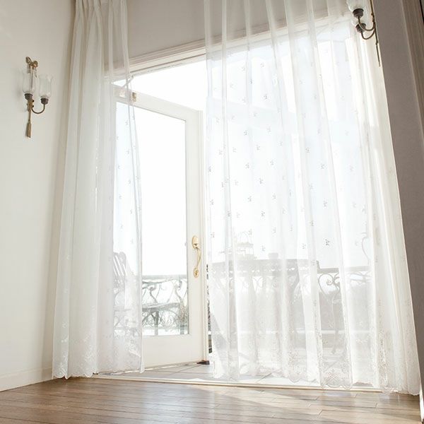 オーダーレース（絵羽柄）カーテン 「BE1238」のサムネイル画像