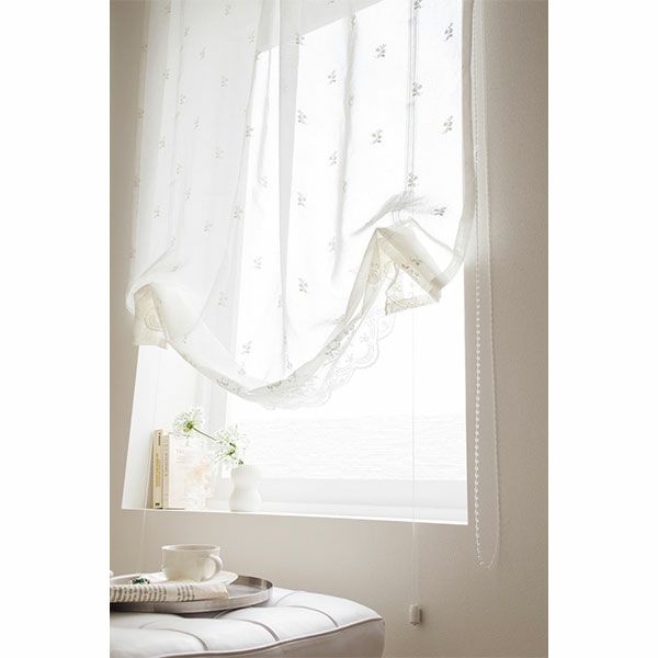 オーダーレース（絵羽柄）カーテン 「BE1238」のイメージ画像