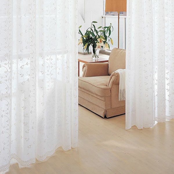 オーダーレース（絵羽柄）カーテン 「BE1699」のサムネイル画像